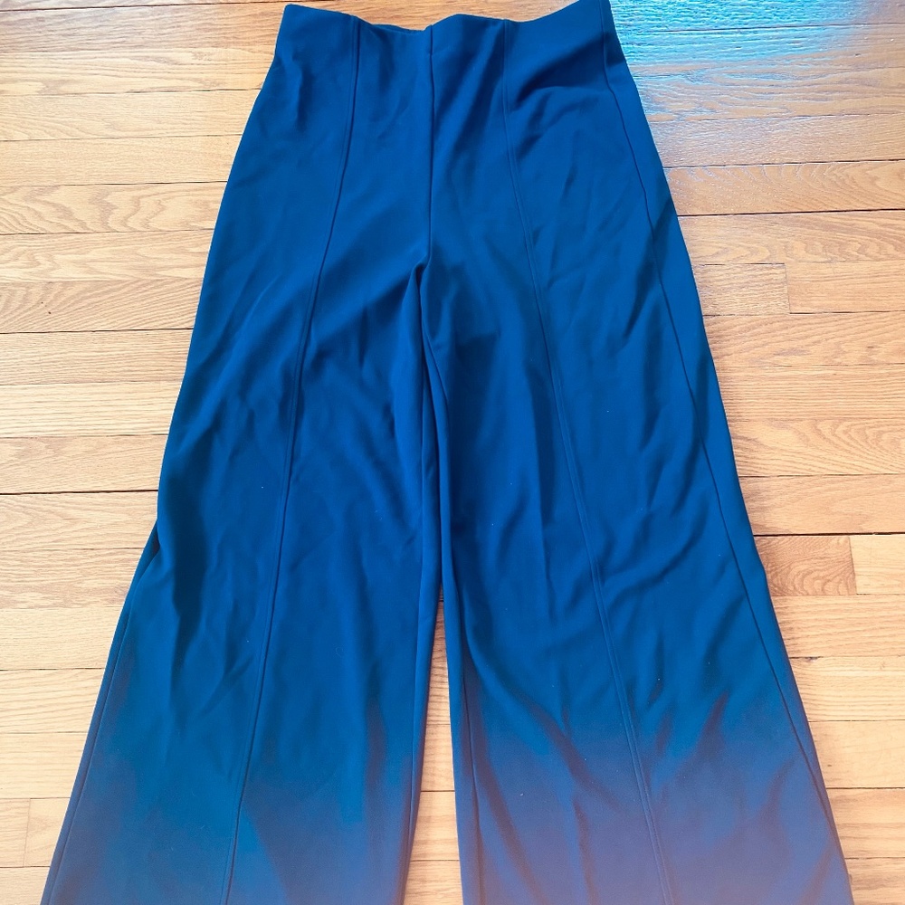 Venus wide leg, navy blue pants size 8